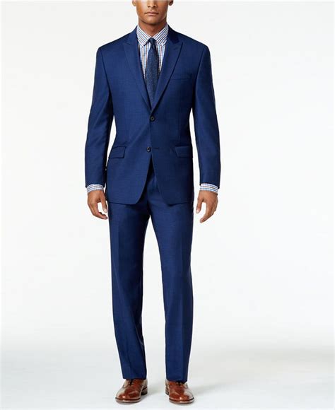 michael kors navy blue suit.